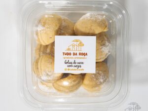 Biscoito Bolas de Neves com Nozes